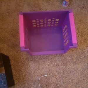 Purple Storage containers